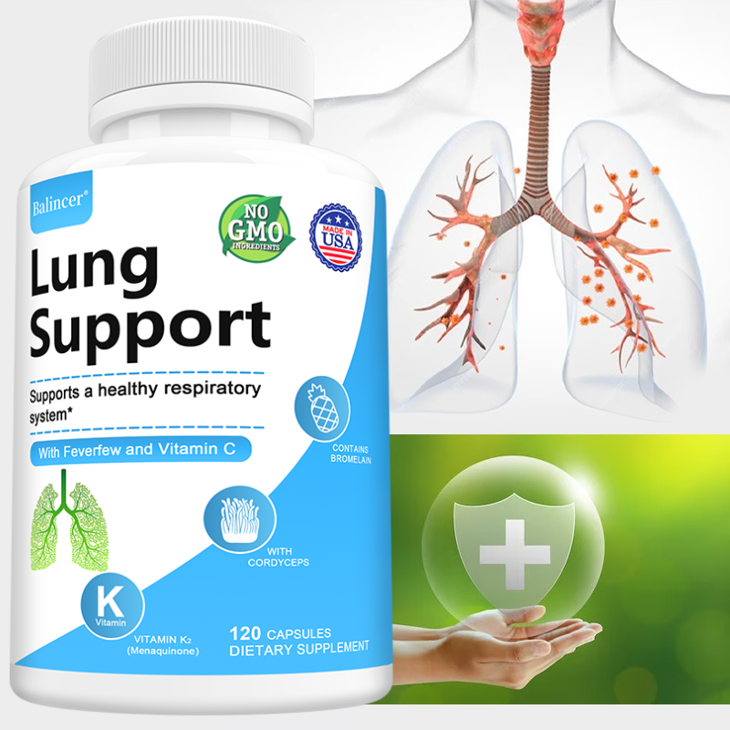 Herbal Wellness Water - Lung Detox & Cleanse Capsules, Natural