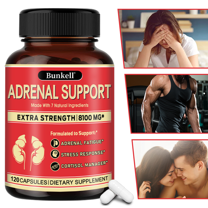 Herbal Wellness Water - Natural Adrenal Wellness Capsules with Ashwagandha