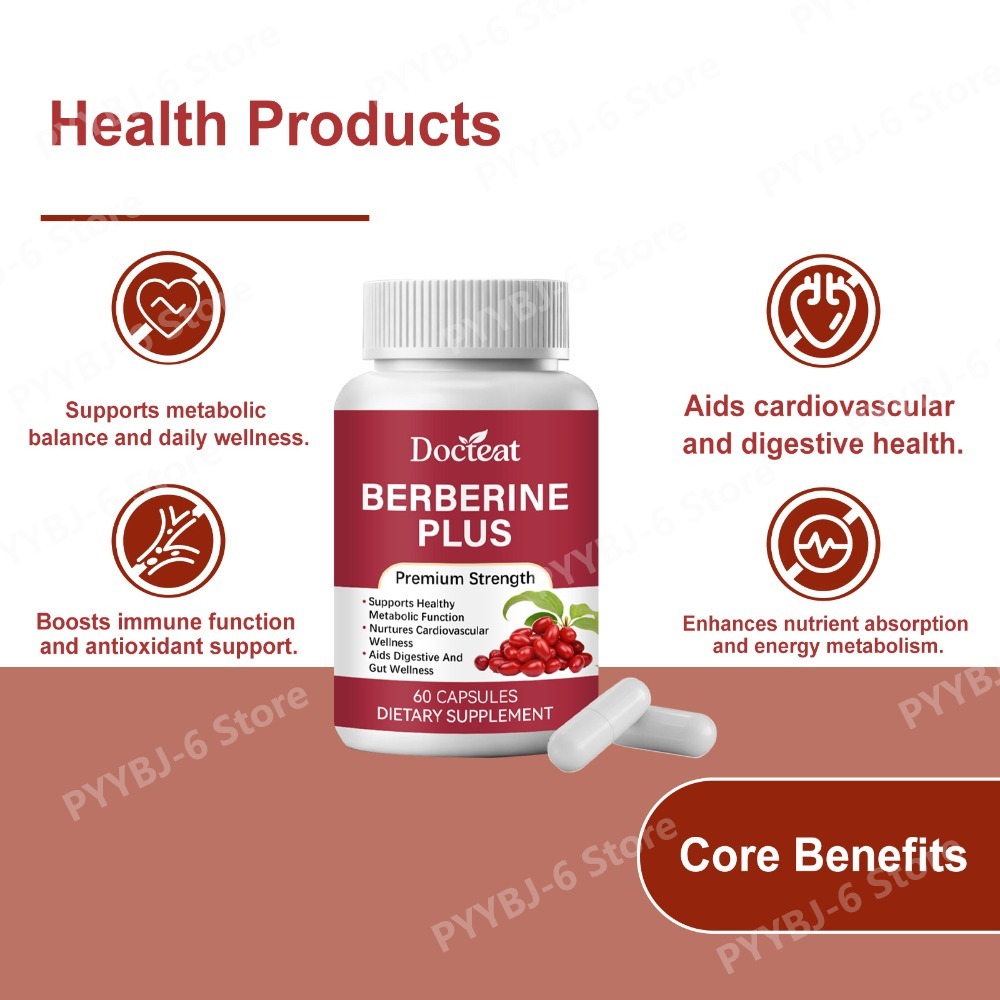 Berberine Plus Supplement 60Ca - Herbal Wellness For You ulasan dan harga