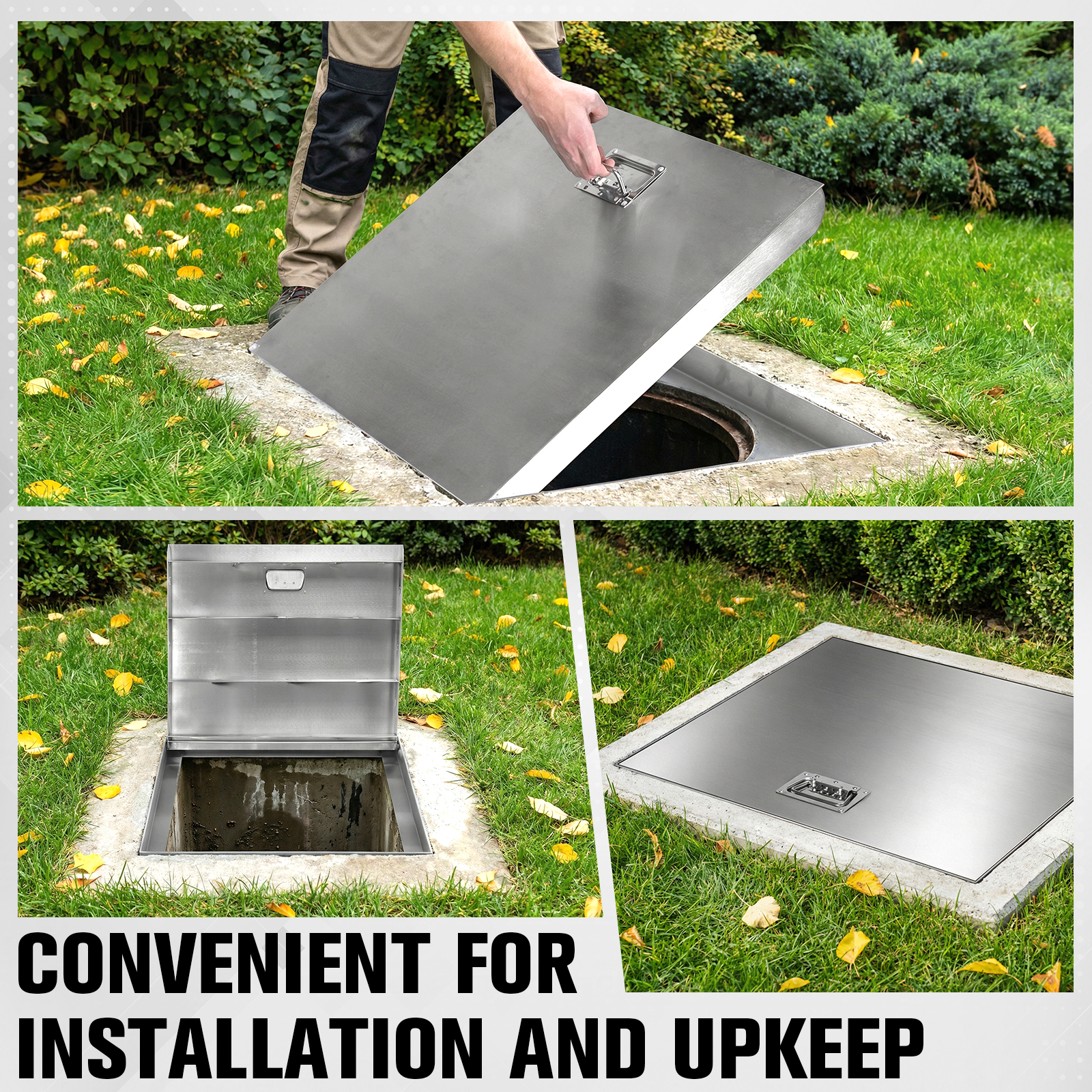 Stainless Steel Manhole Cover  - Wellness X ulasan dan harga