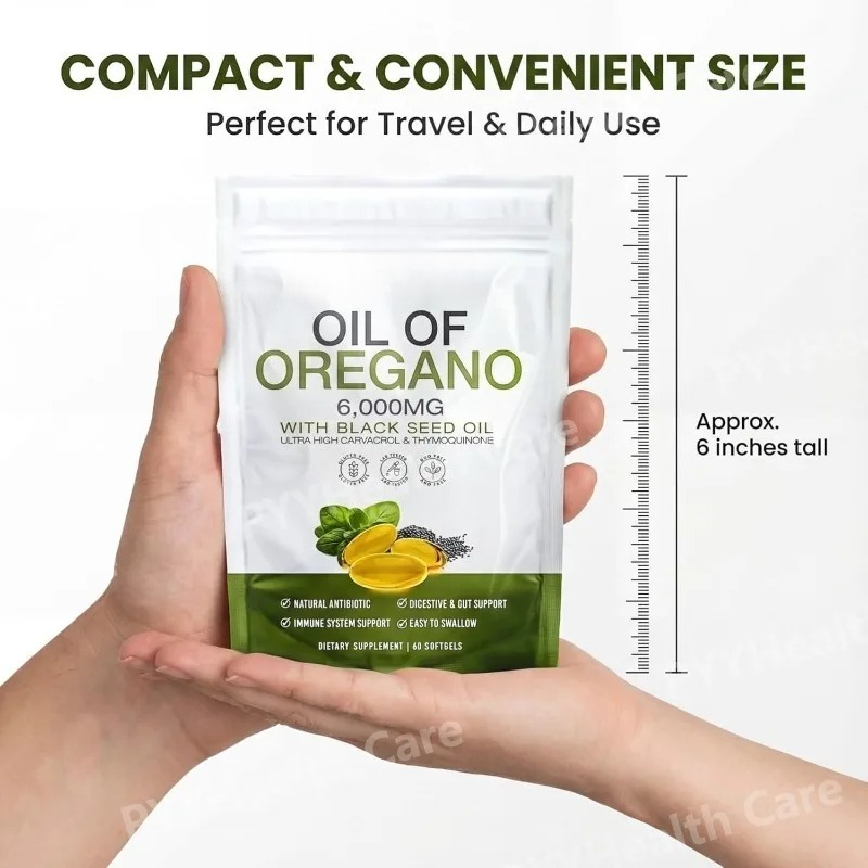 Oregano Oil with Black Seed Oi - Herbal Wellness For You ulasan dan harga