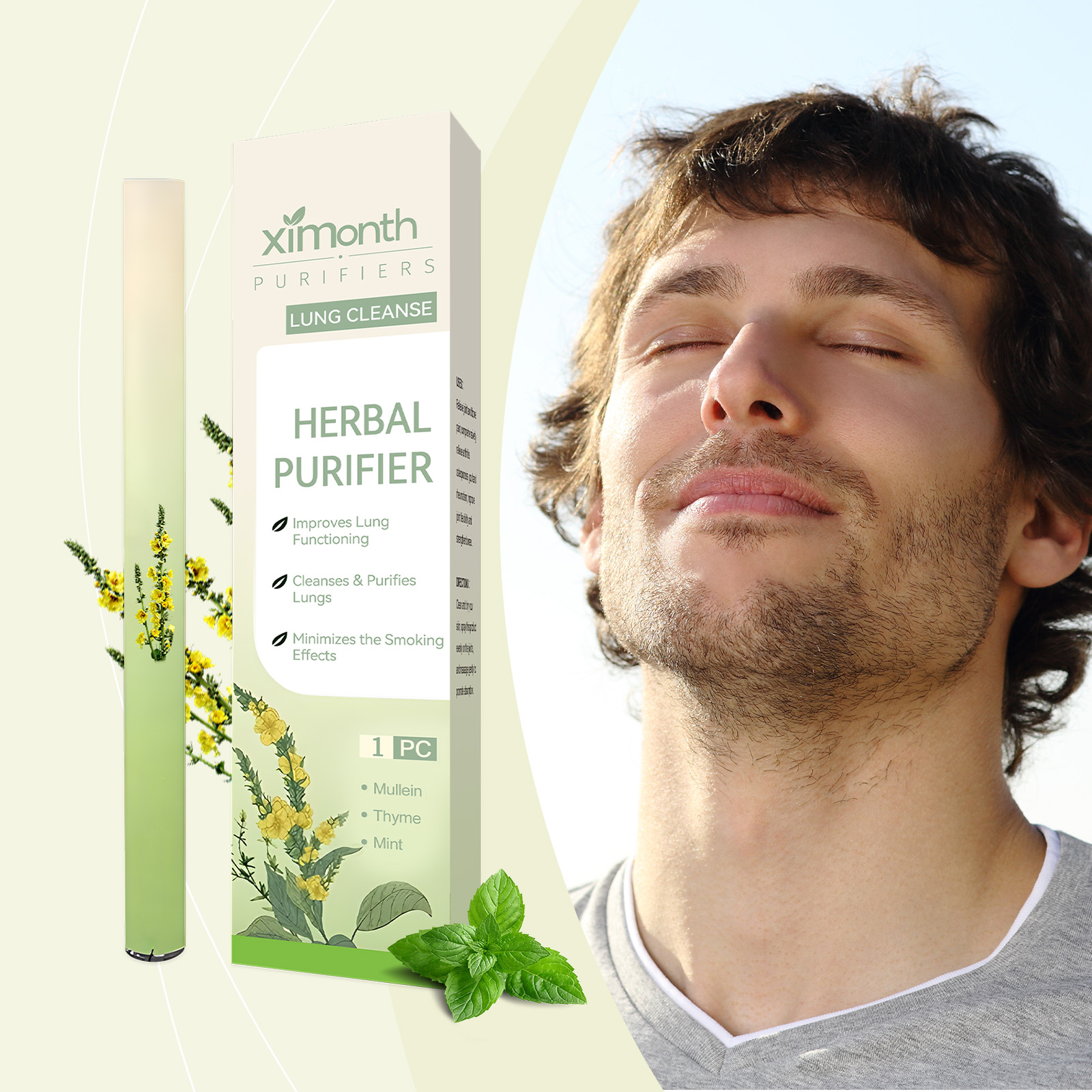 Natural Herbal Breathing Stick - Herbal Wellness For You ulasan dan harga