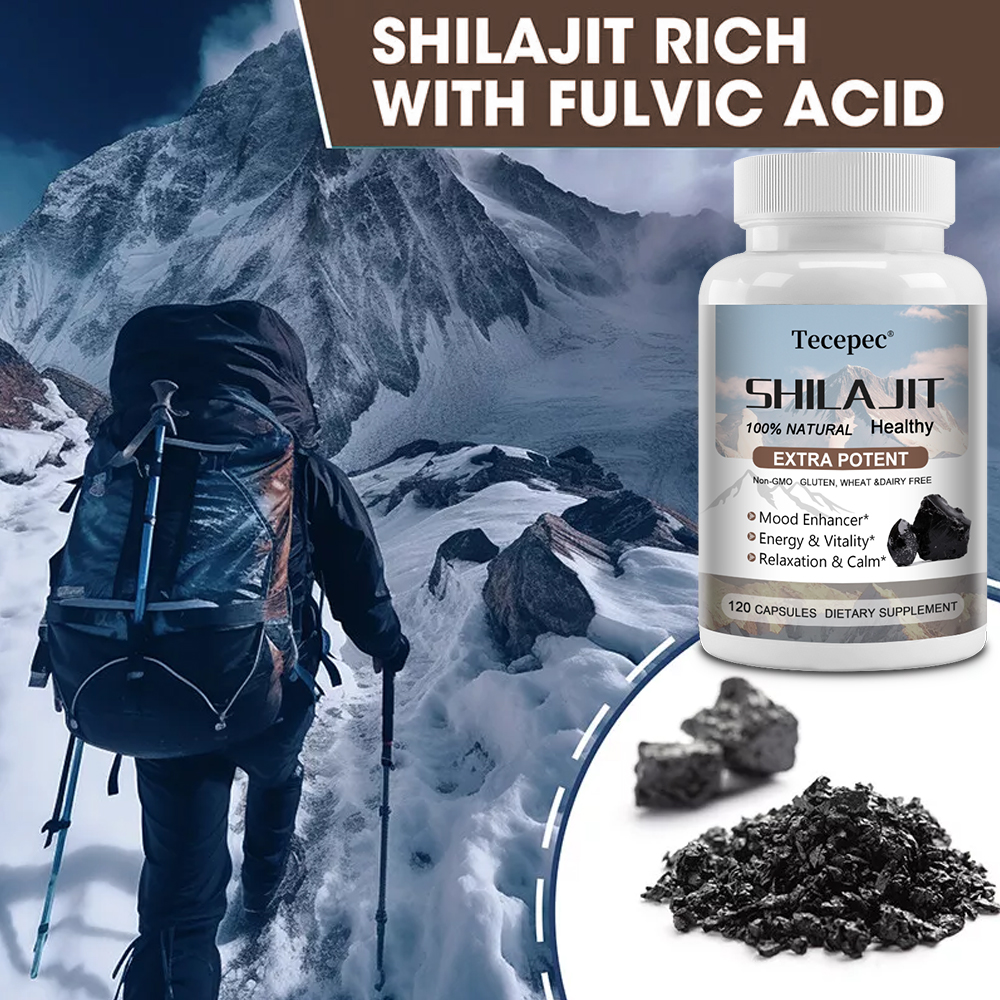 Shilajit & Ginseng Capsules, M - Herbal Wellness Water ulasan dan harga