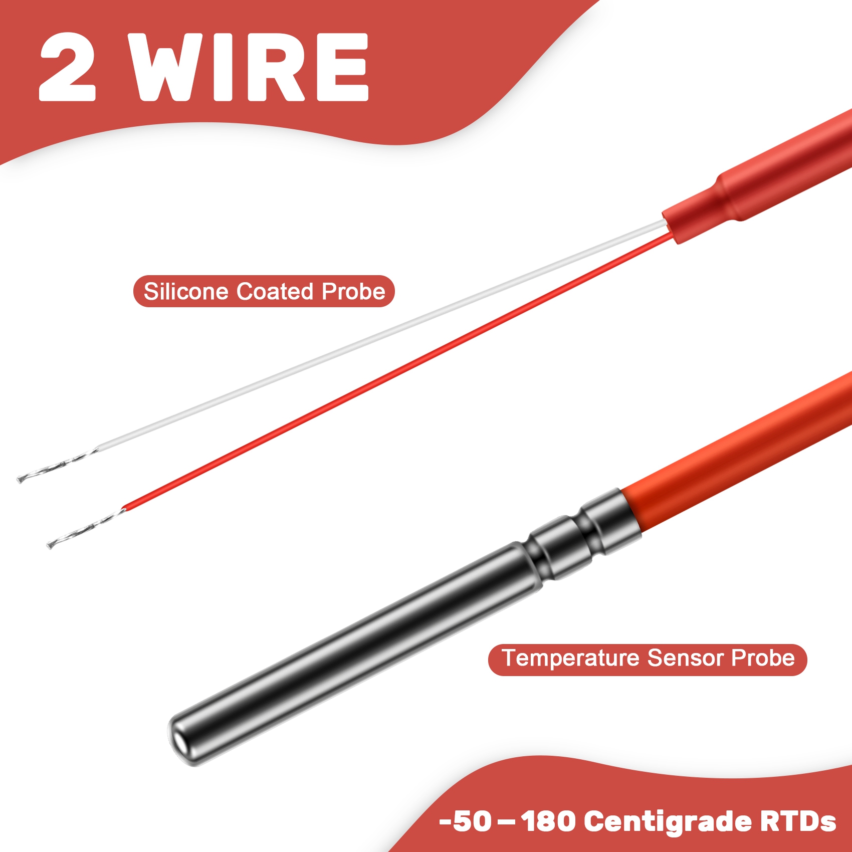2 Wire PT1000 Temperature Sens - Wellness X ulasan dan harga