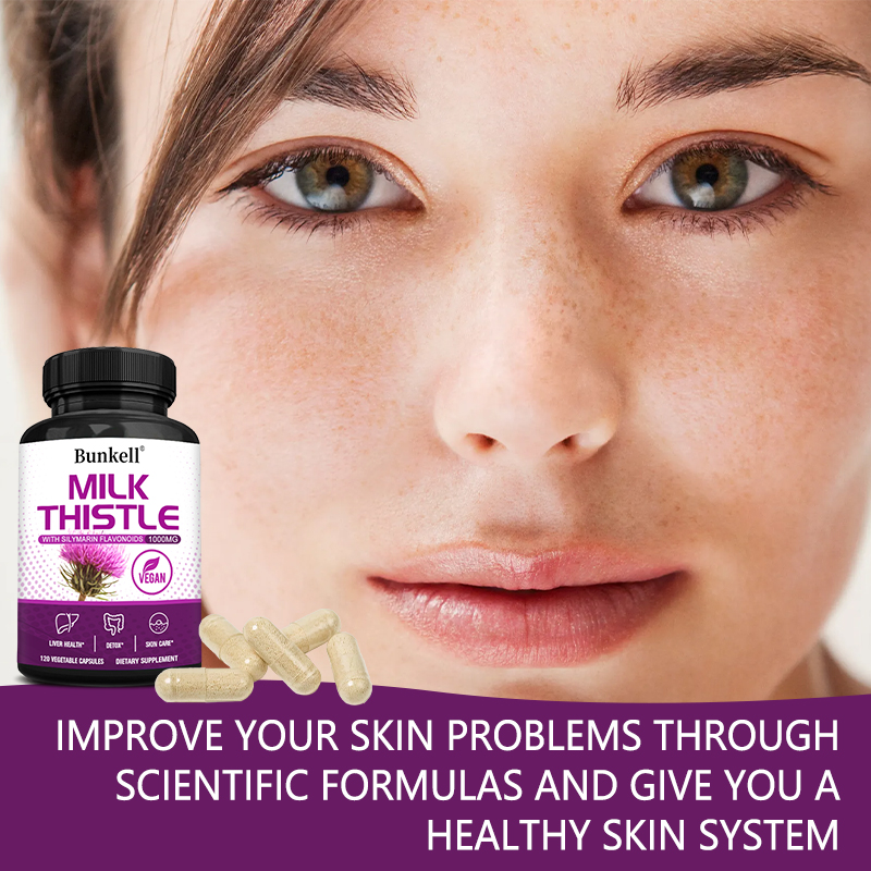 Milk Thistle Capsules 1000mg,  - Herbal Wellness Water ulasan dan harga