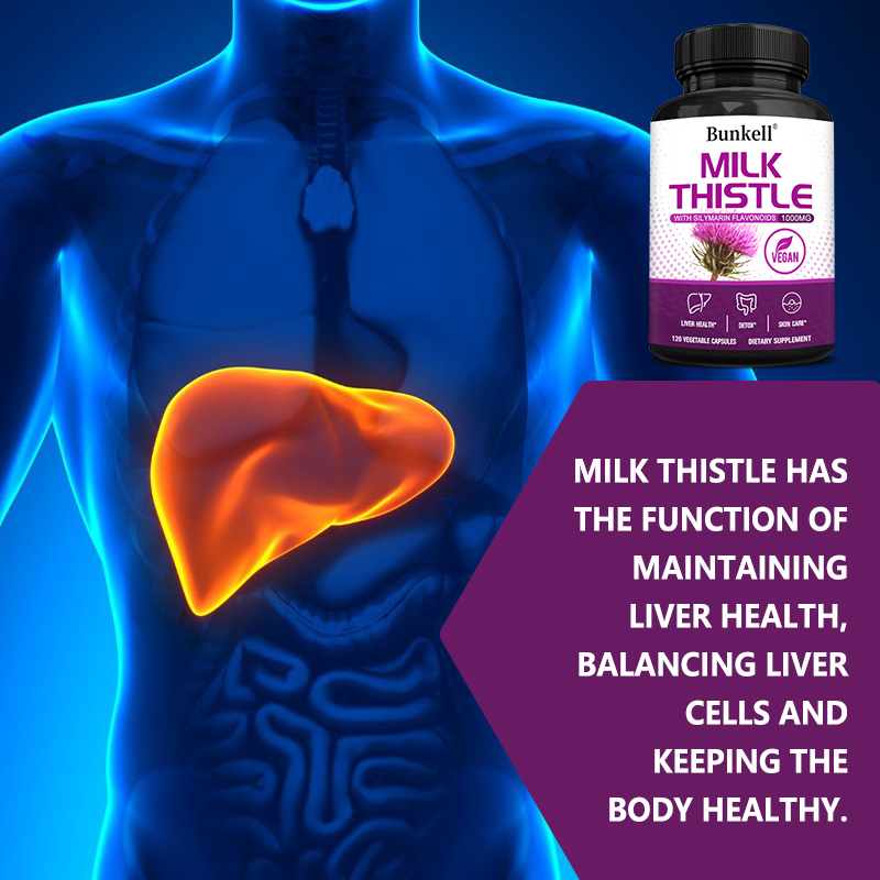 Milk Thistle Capsules 1000mg,  - Herbal Wellness Water ulasan dan harga