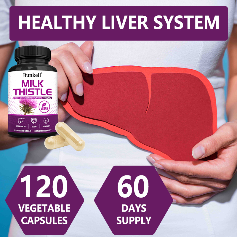 Milk Thistle Capsules 1000mg,  - Herbal Wellness Water ulasan dan harga