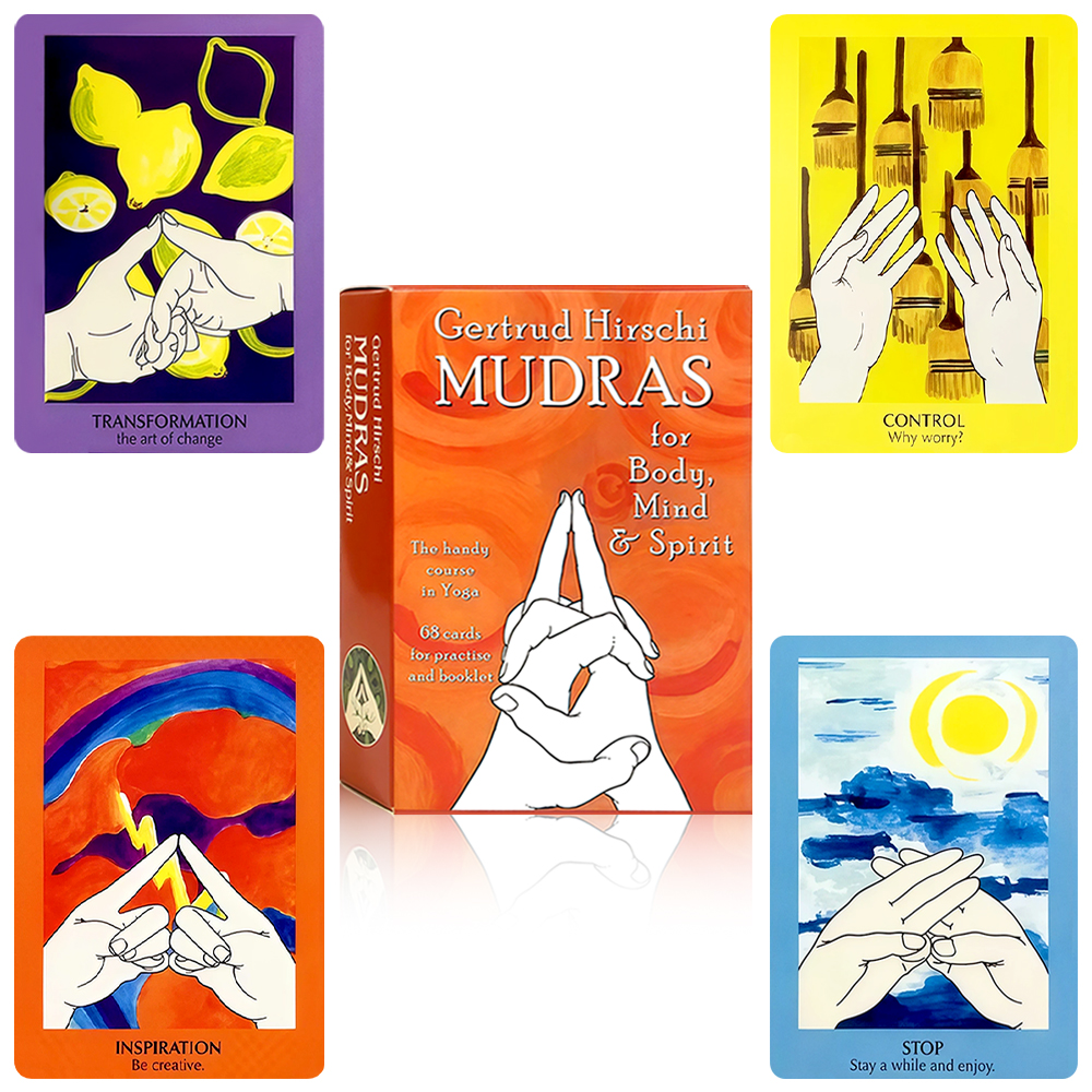 68-Card Yoga Mudra  Deck (10.3 - Wellness X ulasan dan harga