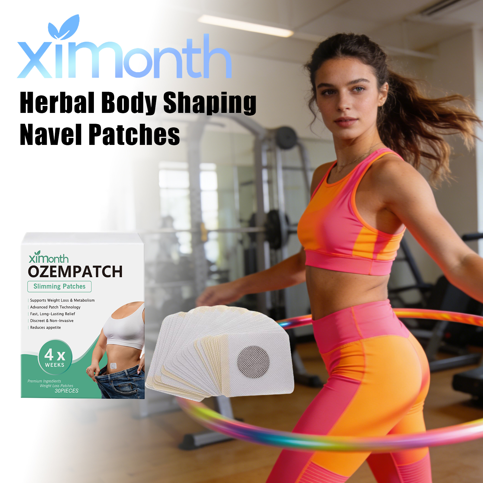 Ximonth Body Shaping Patches I - Herbal Wellness For You ulasan dan harga