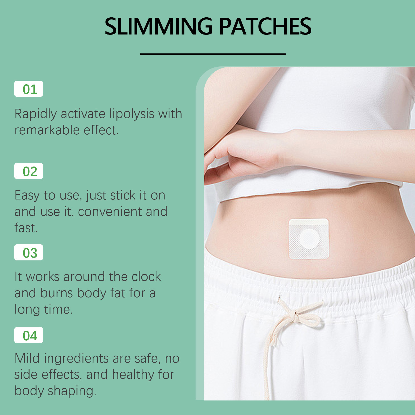Ximonth Body Shaping Patches I - Herbal Wellness For You ulasan dan harga